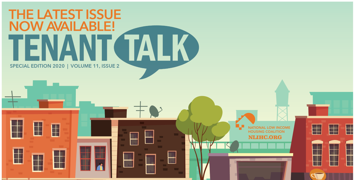 NLIHC's tweet photo. Special COVID-19 Tenant Talk Publication Now Available! - https://t.co/4Umw1fYfao https://t.co/fIRseVCrhE