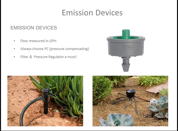 JainsUSA's tweet photo. Always choose pressure compensating (PC) emission devices!
#dripIrrigation #landscape #clicktif #dripline #emitterline #dripper #emitter #filter #waterconservation #sustainableirrigation #sustainablelandscapes #webseminarseries https://t.co/GXUiLpdhMi