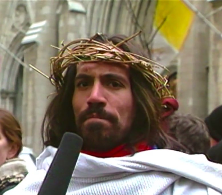 ellenneilson322's tweet photo. “We want to go to heaven too” - powerful words from ACT UP activist Jesus Christ #NURelSex #UnitedInAnger https://t.co/Umy4Q1zz0f