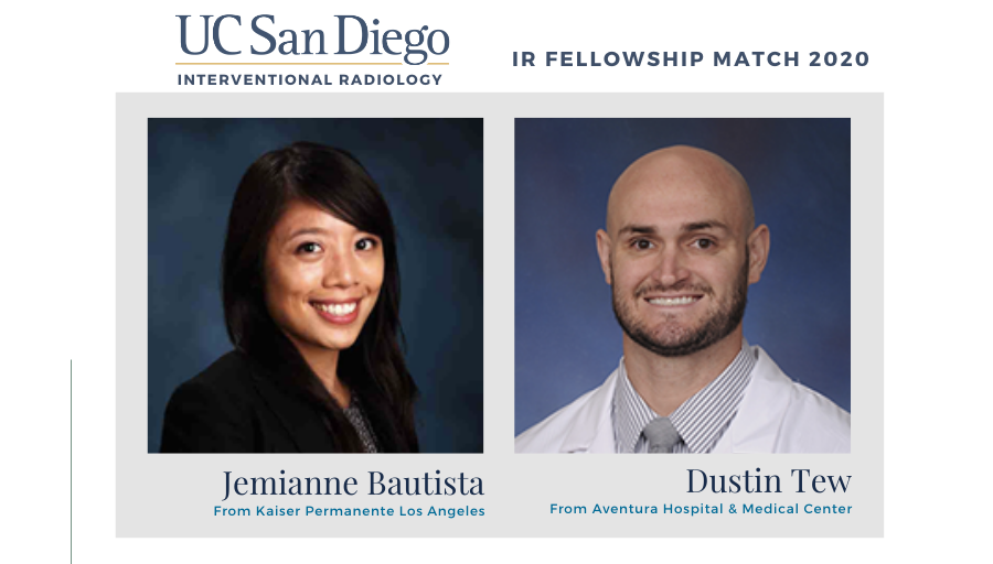 UCSDRadRes's tweet photo. Congratulations Jemianne and Dustin! Welcome to San Diego☀️! We are so excited to have you both join us soon! #IRMatch @SIRspecialists @SIRRFS @SIRmembers @RadChiefs @theIIMD @Quinn_Meisinger @ucsd_ir ! https://t.co/JxshHRIGX4