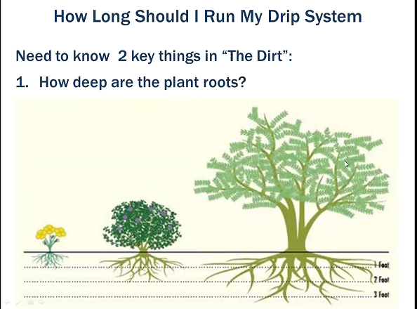JainsUSA's tweet photo. How long should I run my drip system?
- what is going on in soil?
- how deep are plant roots?
- what kind of soil do I have?
#dripIrrigation #landscape #clicktif #dripline #emitterline #dripper #emitter #filter #waterconservation #sustainableirrigation #webseminarseries https://t.co/iDNsIMbImb