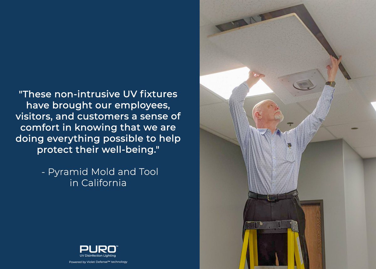 Disinfect your space with UV lighting! Here are a few testimonials about how PURO™ Lighting products, powered by Violet Defense™, have made their facilities a safer place for patients and staff members. Contact us for more information! ledsupplyco.com/contacts/