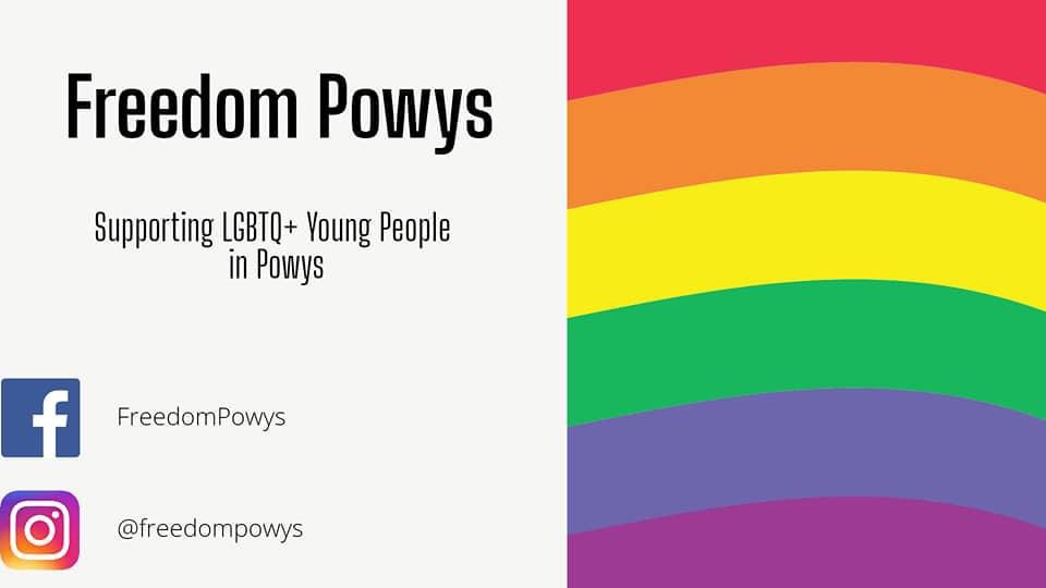 PowysOAYW's tweet image. Here at POAYW HQ we have decided to relaunch Freedom Powys, virtually for now. We feel that it is important that LGBTQ+ young people in Powys are supported. Please head over and give it a like, either on facebook or instagram for more information.