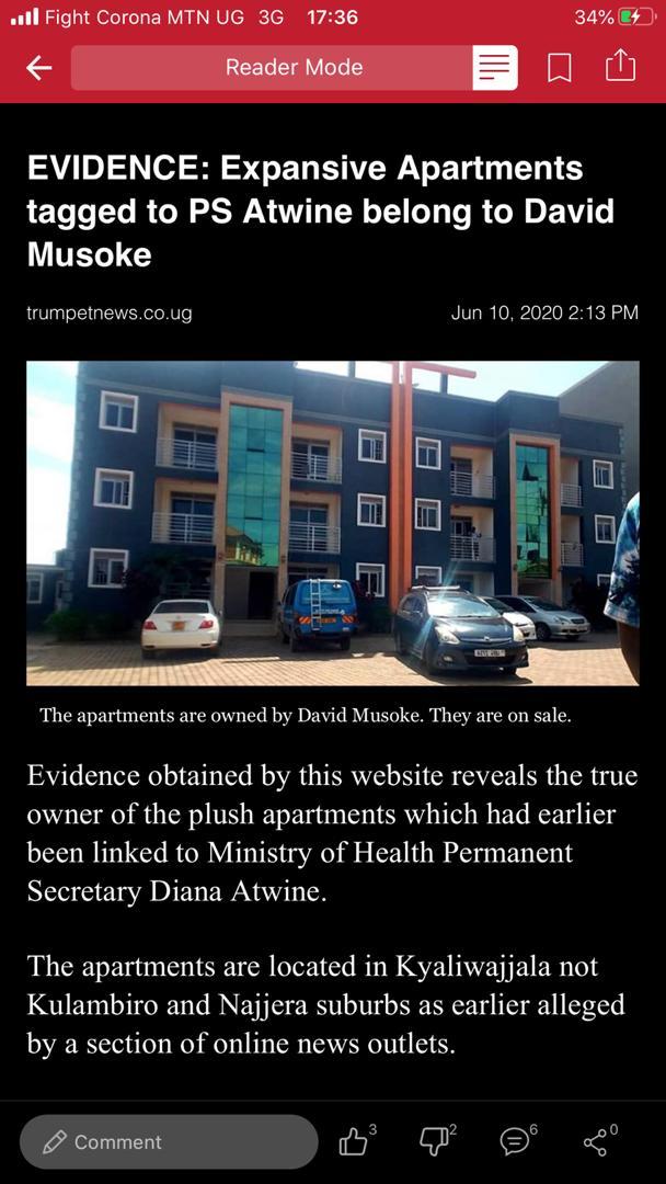 Dr. Diana Atwine tweet media