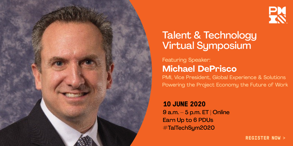 PMIevents's tweet image. Our own Michael DePrisco rounds out the day with key insights on how you can thrive in #TheProjectEconomy. Join us! ow.ly/NXgJ30qOdc7