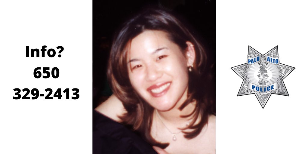 PaloAltoPolice's tweet photo. Maria Hsiao was killed in #PaloAlto 19 years ago tonight; her case, tragically, remains unsolved. Someone knows the truth about what happened that night. Click here for more info: https://t.co/H9buKbPKXJ. Thank you for keeping Maria and her family in your thoughts today. https://t.co/myehtZ8MaV