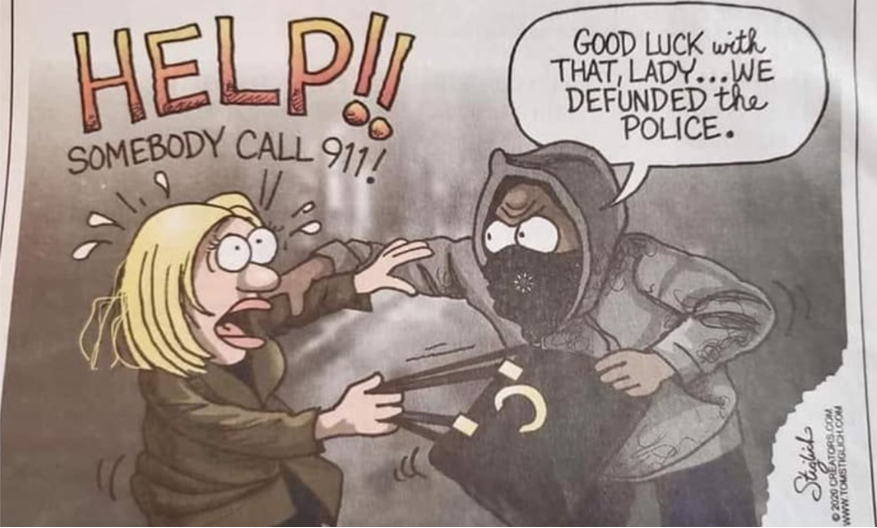 jpayoute's tweet image. The owners of The Missourian, a newspaper in Washington, MO, apologized and resigned Wednesday after this cartoon was published in its paper.