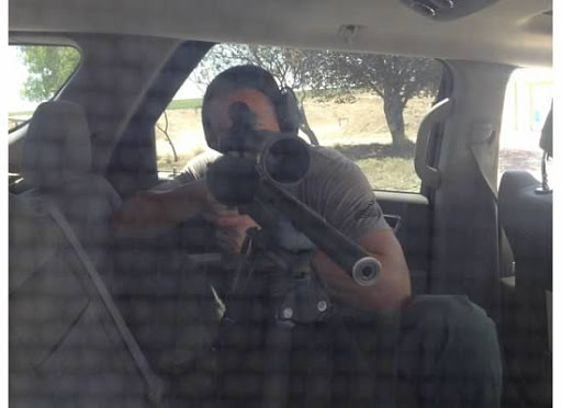MilitiaOut's tweet photo. @for_spokane @MayorSpokane @SpokaneSheriff @SpokanePD Both departments actively use vehicles as sniper positions... https://t.co/etrTgx15Nt