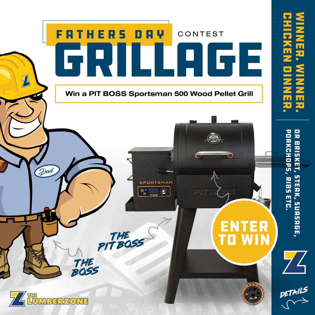thelumberzone's tweet photo. Head to our Instagram page to enter our #FathersDayGrillage Contest https://t.co/ISjk37Tlie
