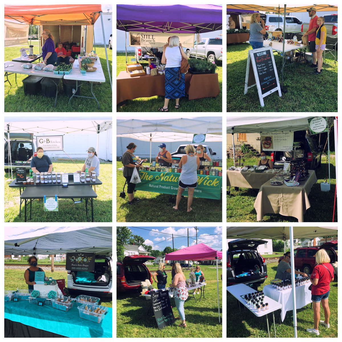 weThriveReading's tweet photo. So many great things going on at this year’s #readingfarmersmarket! Besides veggies and herbs, there’s coffee, spices, jewelry, lotions, soaps, and much,much more! See you Friday from 4p - 7p 😊👍 https://t.co/6rR6DObEon