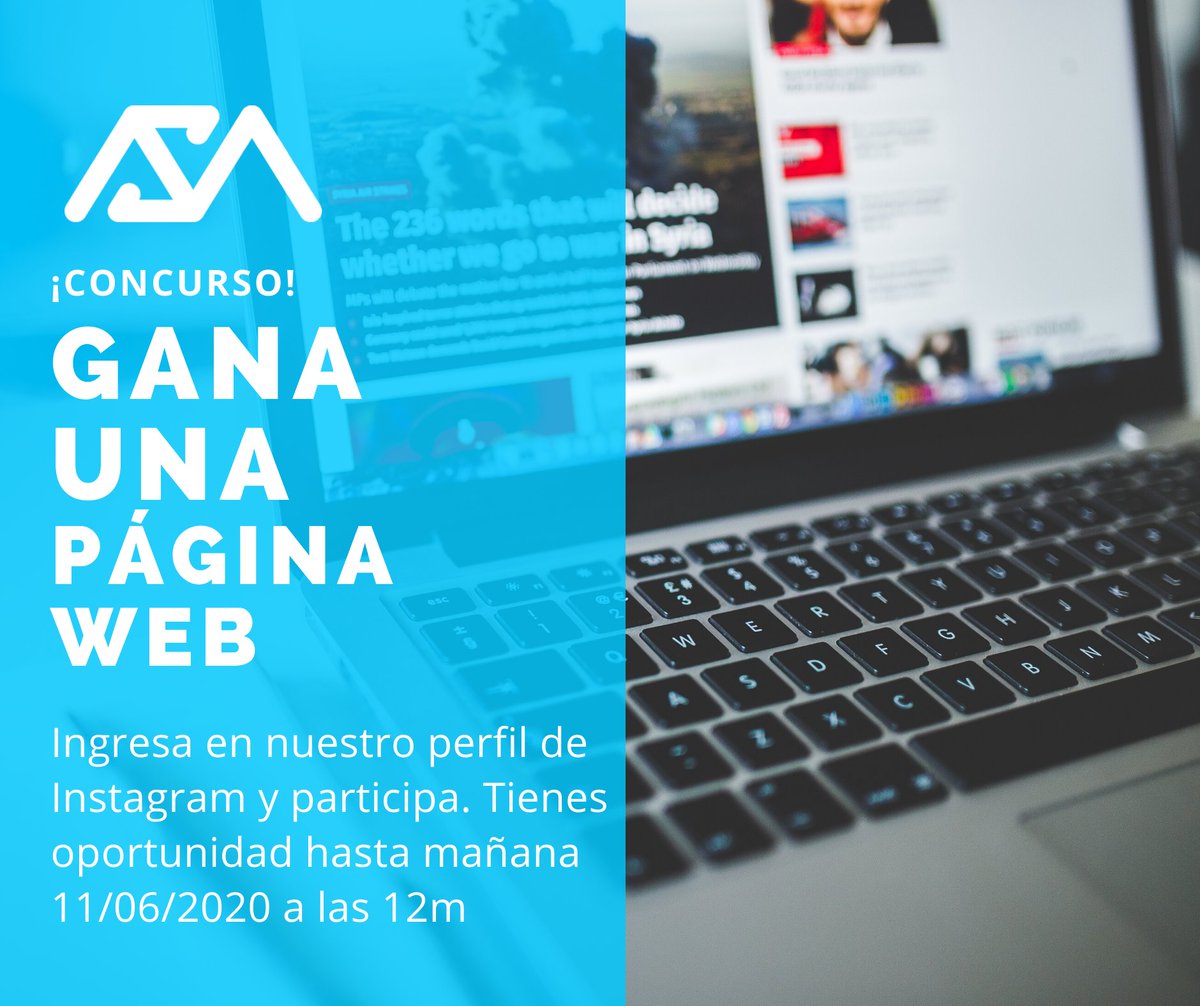 alepscl's tweet photo. Último día de nuestro concurso dónde puede ganar una Página Web totalmente gratis. 😱

¿Cómo puedes concursar? Solo sigue nuestra cuenta @solenmarketing en Instagram, busca el post del concurso y sigue los pasos para participar. 😉

Tienes oportunidad hasta mañana a las 12m. 😮 https://t.co/lzKiZc7Sh9