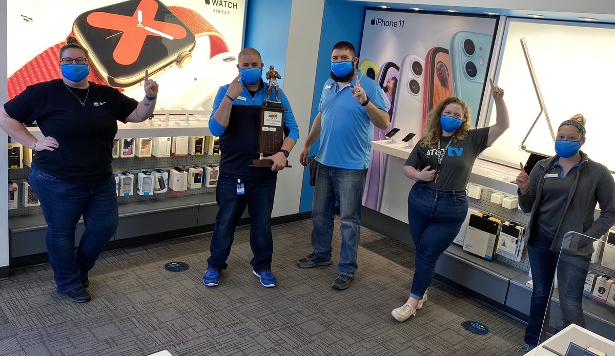 DanBrechbill's tweet photo. The #TrophyHeist has landed in funky cold Medina! Congratulations to the Medina squad for landing the #1 spot in May on my team AND in NOH. As well as the #14 spot in OHPA! Great work Jason, Ashley, &amp; team! #LifeAtATT #CantStopWontStop #RunItBack #Trophy #Winning #🏆 https://t.co/9OHZRM055P