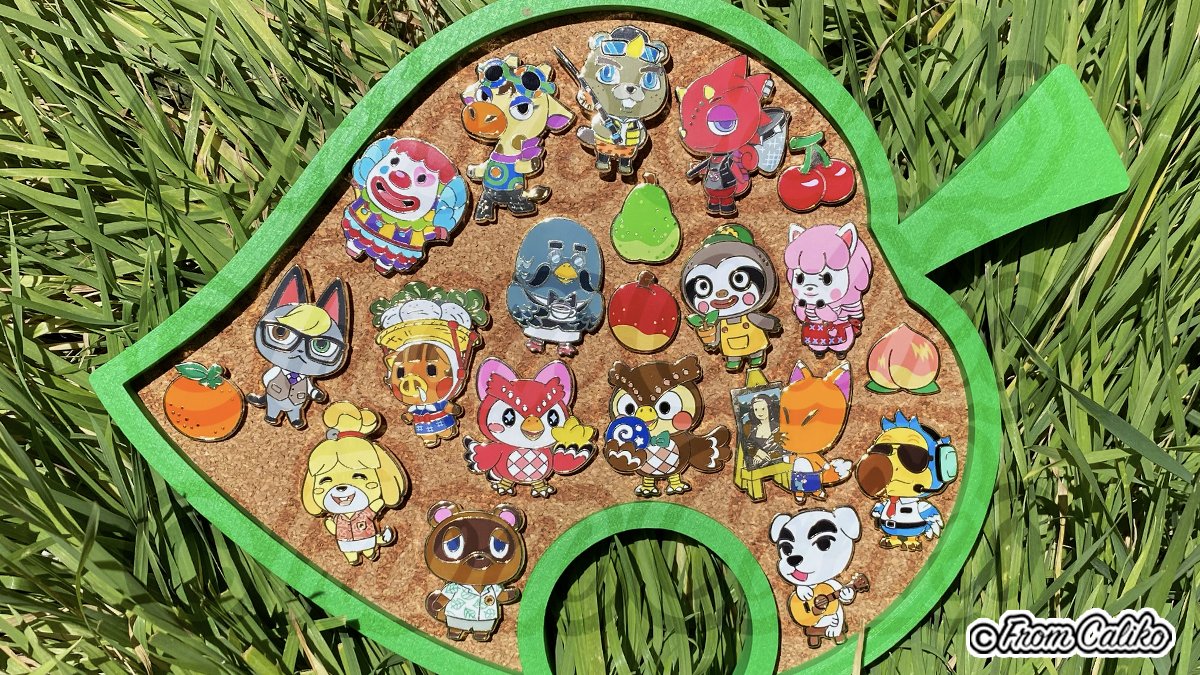 FromCaliko's tweet photo. In HAPPIER news, check out this amazing board made by @shoppixieexp ! Now I can display my newest Animal Crossing pins!! It wasn't big enough to display ALL my AC pins so I'll definitely be buying another!
pins: https://t.co/1bwyWj5R9z
leaf board: https://t.co/8fyHzMhAop https://t.co/Y3bWuB7UaT