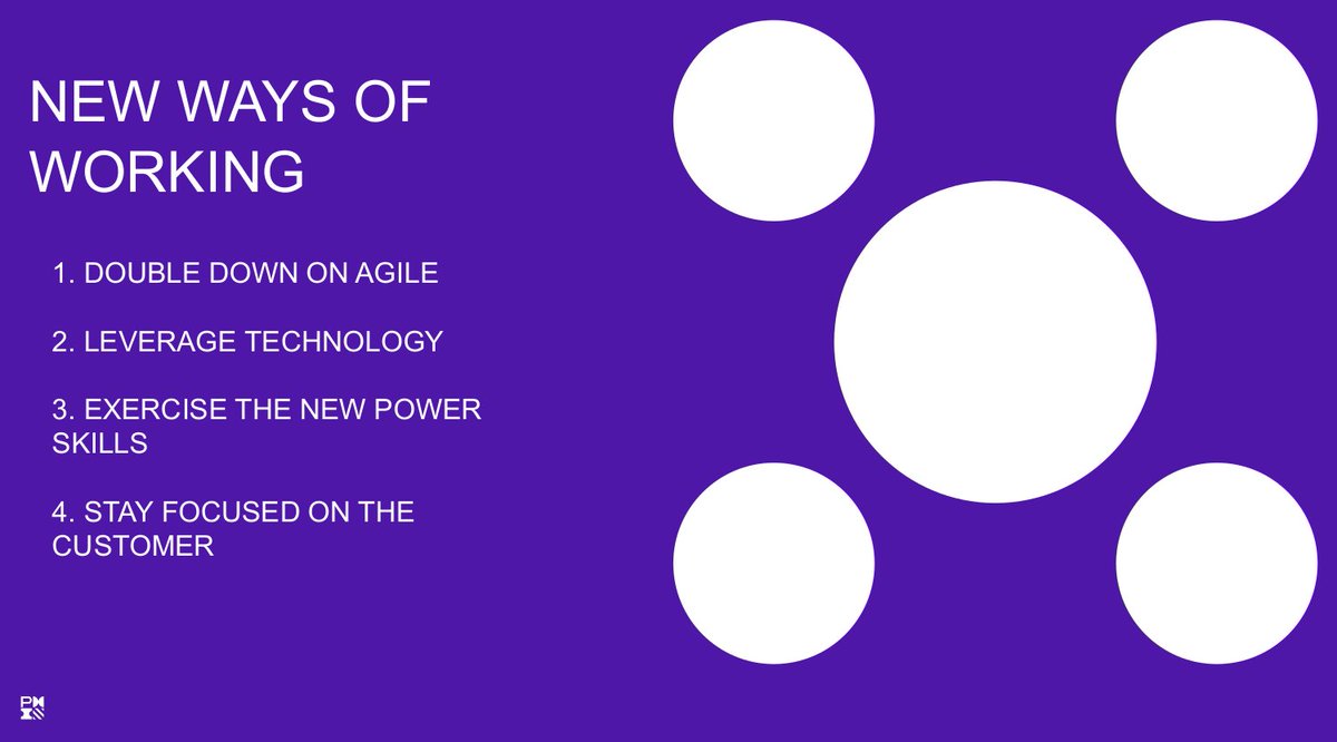 WSPS_SF's tweet image. Three (3) Tenets:
#1  Ability is Agility
#2  Tech Rules - But People Influence
#3  It’s a Project Leader’s World

Michael (Mike) DePrisco #TheProjectEconomy #TheFutureofWork @PMInstitute @PMIevents #TalTechSym2020