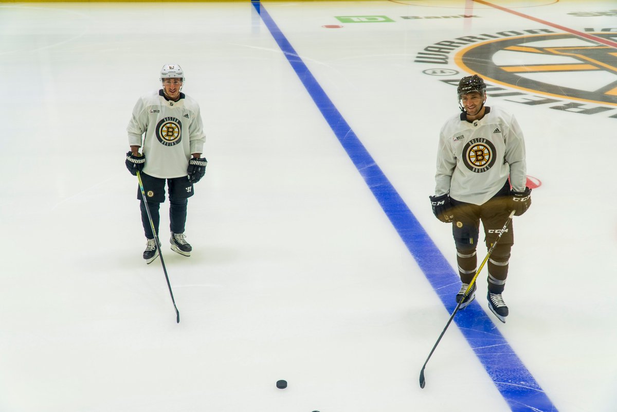 NHLBruins's tweet photo. A fitting return. 💯

Full Photo Gallery: https://t.co/DZwcmwoart

#NHLBruins https://t.co/hN9FHjfOvk
