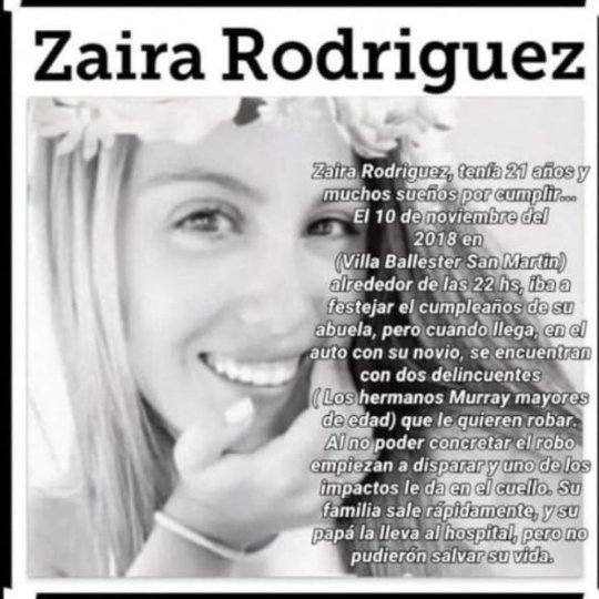 Fortalecidos Por El Dolor On Twitter 19 Meses Sin Zaira Rodriguez Su Juicio Fue Suspendido Aun Esperamos Justicia Prohibido Olvidar