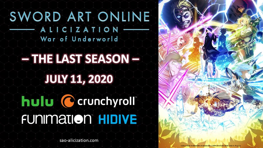 Date 3 season art sword release online netflix Sword Art