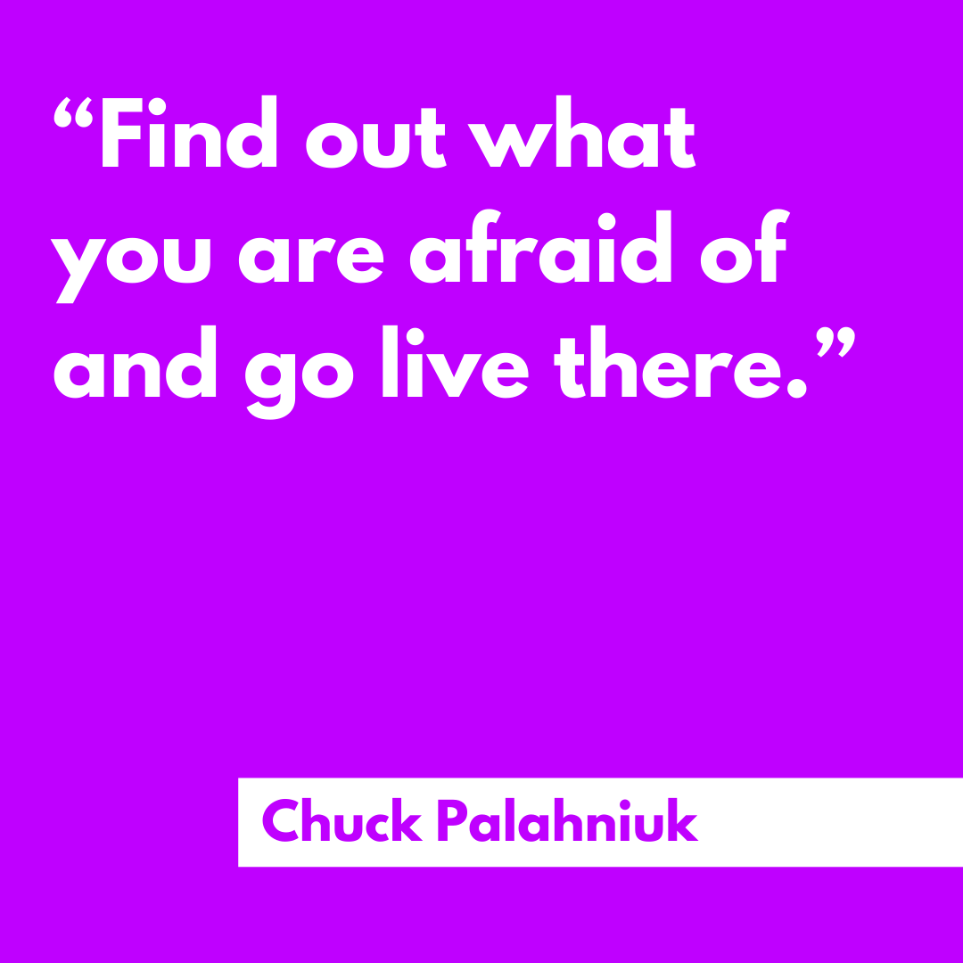 No matter how brave you’ve been in the past and how proud of yourself you were, please don’t forget that our inner-chicken, the voice of fear in all of us, often has amnesia. Put your inner-chicken back in its coop and rule your own roost! It’s YOURS, after all.