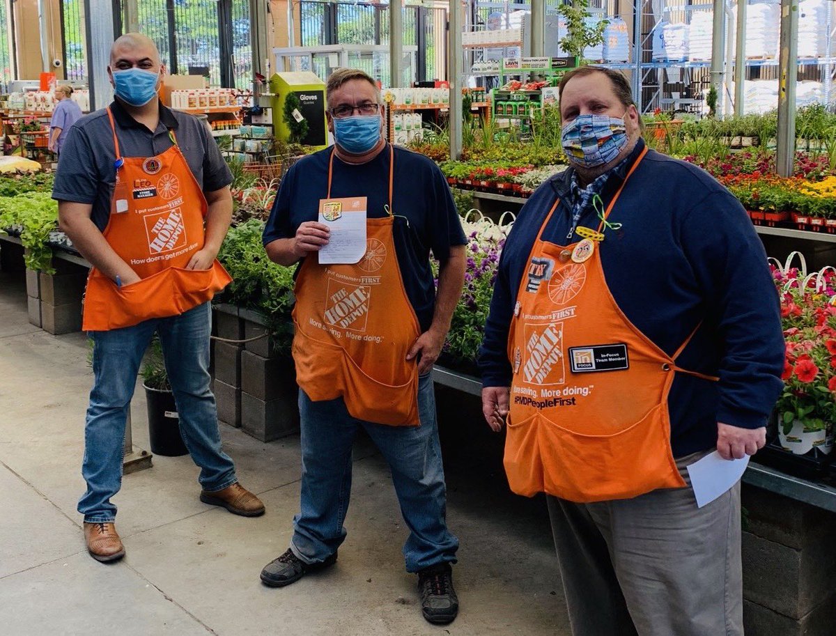 It was great hearing about all the great things Seth Goede, garden associate at HD #1517 has been doing to take care of customers and support his fellow associates during these difficult times. Fantastic job Seth! <a href="/LeoJFloresHD/">LEONARDO</a> <a href="/RichBolton2/">@RichBTHD</a> <a href="/kmwunrow/">Kathleen Elmore</a> @HD_KarenF <a href="/DNehk/">Dawn Nehk</a>