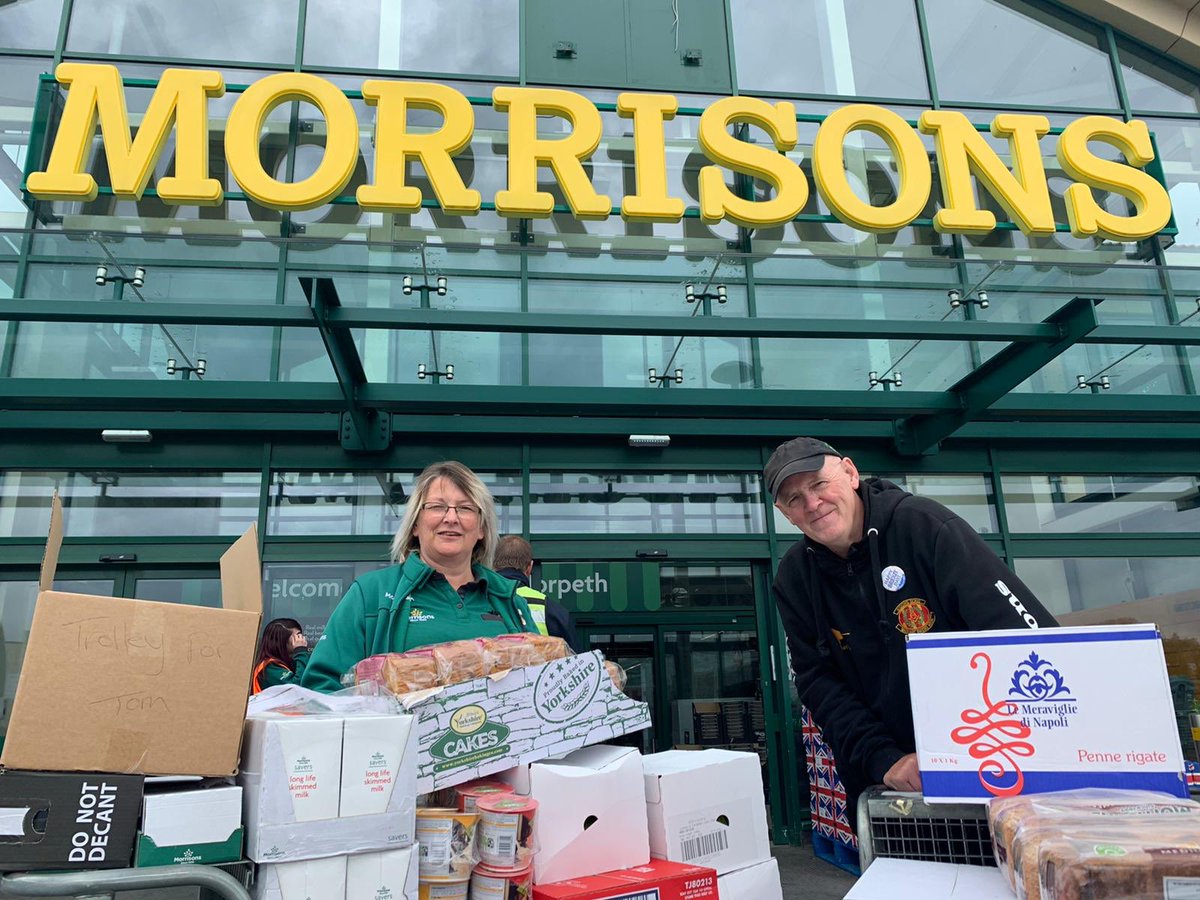 _N_F_M_A_'s tweet photo. Thanks once again to Morpeth Morrisons Community Champion Team, for the amazing support and the very generous weekly donations. We’re able to support food banks, families, individuals and community groups in these difficult times. We really do appreciate the support 👍🏻
@Morrisons https://t.co/jWVlFnWHsX