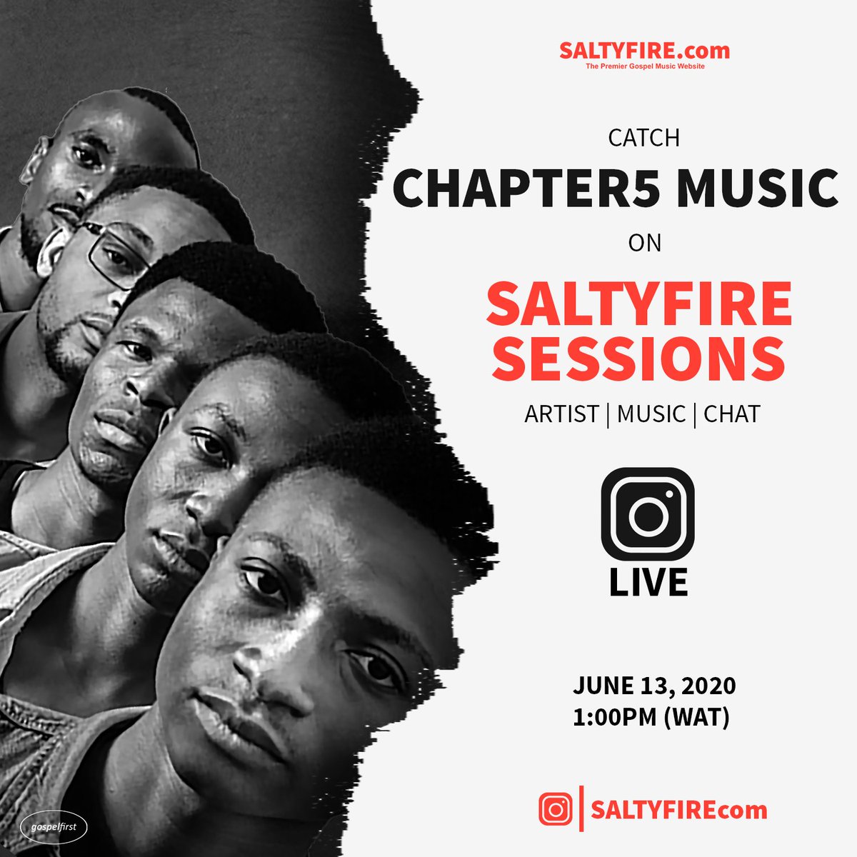 Chapter5M's tweet photo. Catch @Chapter5M and @LukaAkumuko on Saturday by 1pm | IG LIVE, follow @SALTYFIREcom

#Chapter5Music
#SaltyfireSessions
#SALTYFIRE https://t.co/XJWBuxB6Na https://t.co/1ihxX6fdwO