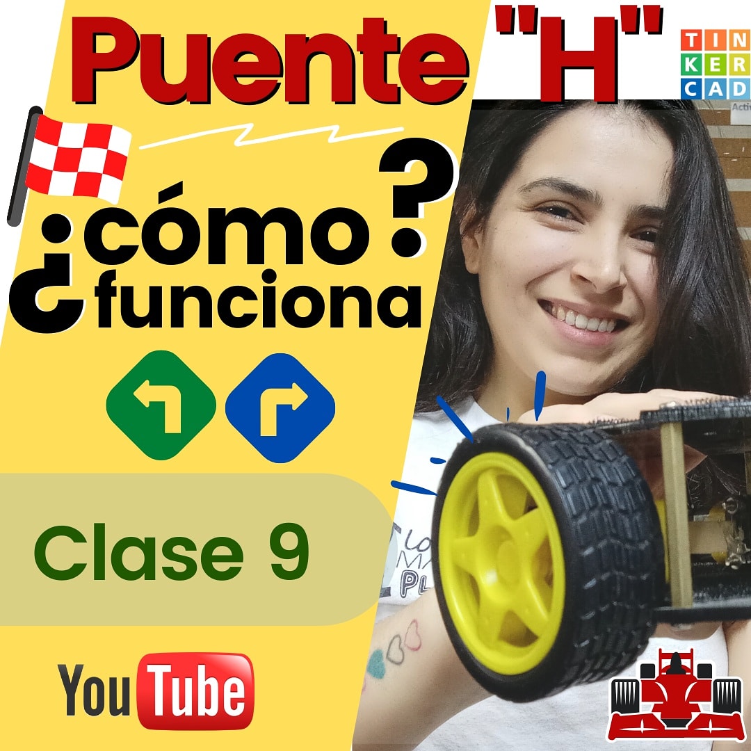 La profe Karla nos ayuda a comprender el funcionamiento del puente "H" y aplicarlo en un proyecto con motores utilizando la plataforma de #tinkercad 👩‍🏫💪
youtu.be/81syoRCqKwQ

#minimakers #miniIngenieros #stemprojects #STEMgirls #steam #STEM #puenteh #proyectosstem #circuitos