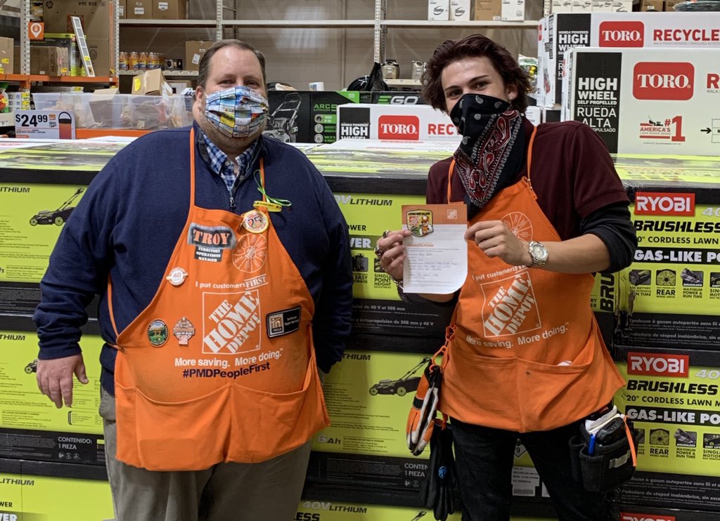 OFA at HD #1517, Ely Blea actually said he really enjoys his job during these crazy times. He has been instrumental in pulling orders and helping in any other way he can.  Way to go Ely!  Thanks for everything you do!@LeoJFloresHD <a href="/RichBolton2/">@RichBTHD</a> <a href="/kmwunrow/">Kathleen Elmore</a> @HD_KarenF <a href="/DNehk/">Dawn Nehk</a>