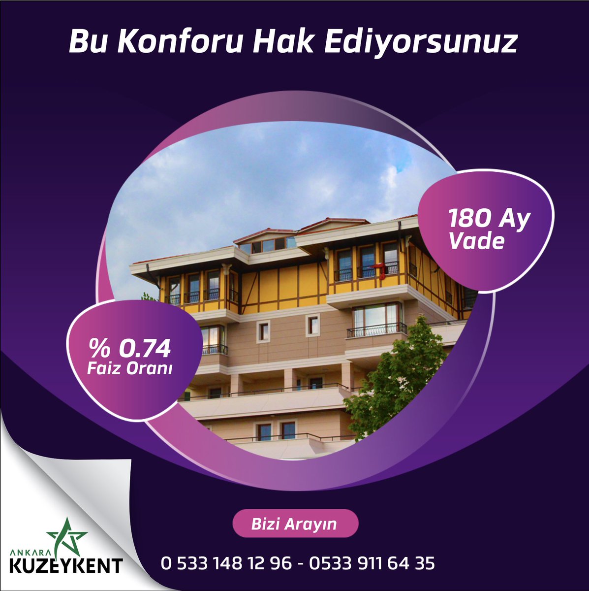 Bu konfor tarhin en düşük kredi oranlarıyla kolayca sizin olabilir. 

#gayrimenkul #konut #konutprojeleri #konuttasarımı #konutsatışları #ankara #ankaradayaşam #ankaralı #kuzeykent #kuzeykenttoki #inşaat #gayrimenkuldanışmanlığı #gayrimenkuldeğerleme