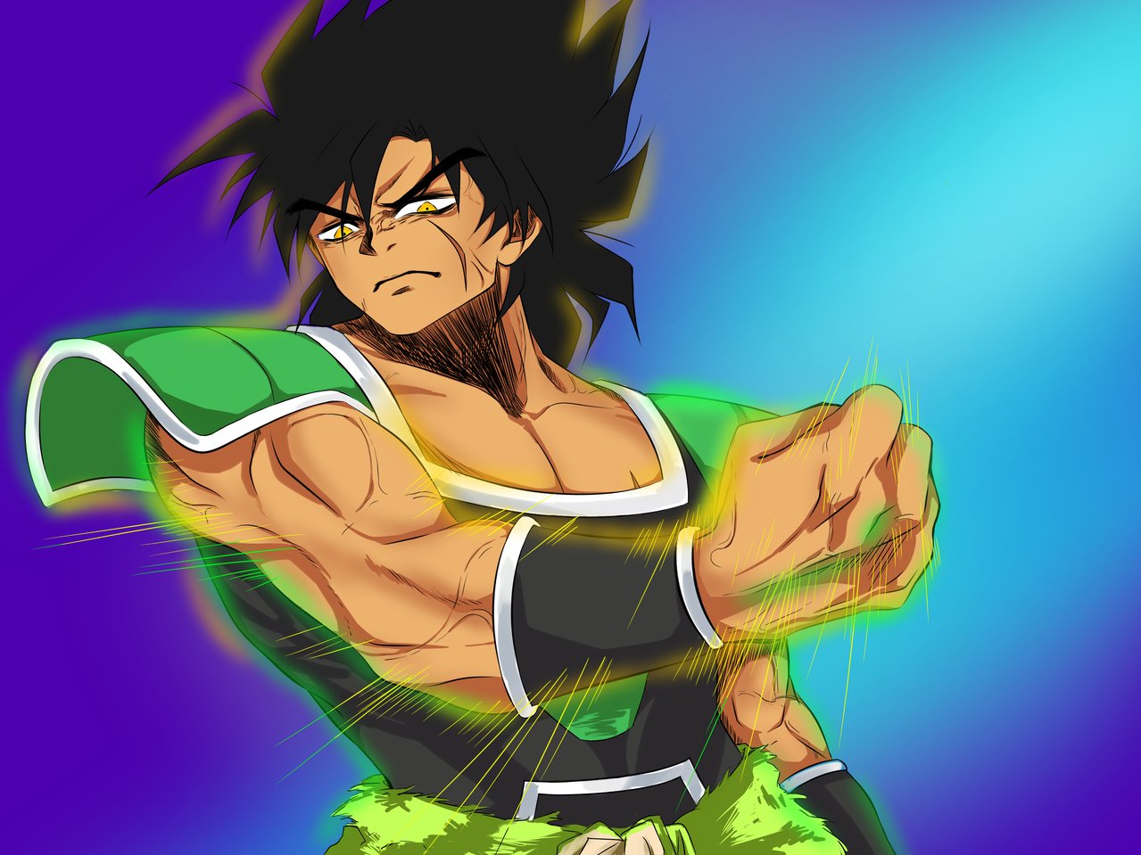 Rogue L Broly Dragonballsuper ブロリ Fanart Dragonballz イラスト T Co 8crhd9syq0 Twitter