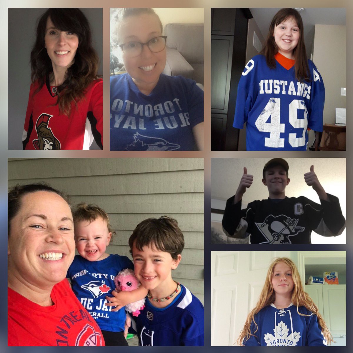 TeamMcNab's tweet photo. Some more @TLDSB @syps_powpack Spirit Day fun. House Colours Day, Tie Dye/Neon Day, Jersey Day!  😀 https://t.co/wf2TClYzrC