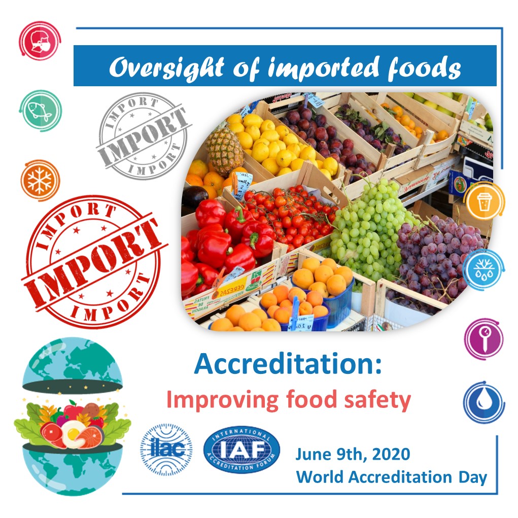 IAF_Global's tweet photo. The U.S. Food and Drug Administration has adopted the use of accreditation in its oversight of imported foods, recognizing accreditation under the Accredited Third-Party Certification Program. #WAD2020 #FoodSafety https://t.co/4jPeLwhgG5 https://t.co/RZ7dsXuMes