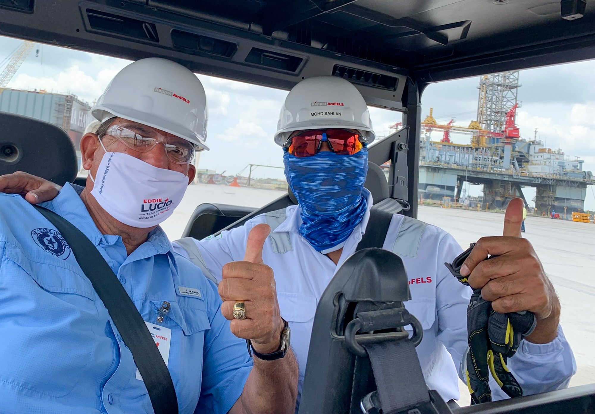 Senatorlucio On Twitter Touring Keppel Amfels Located In Brownsville Amfels Manufactures Equipment For The Offshore And Marine Industry Rgv Https T Co X3olybyf7h