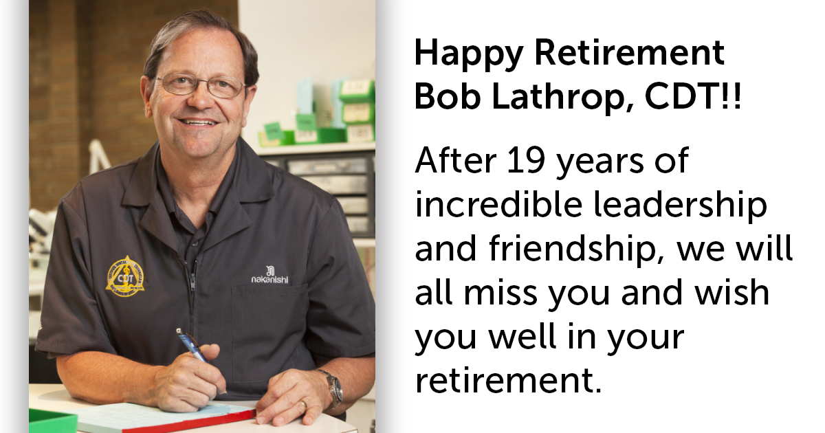 Just think Bob, you’ll never have to sit in on another conference call.  Enjoy your retirement!  We will miss you!❤❤❤ <a href="/TheWSDA/">WSDA</a> <a href="/SeattleKCDS/">SKCDS</a> @pcdsociety