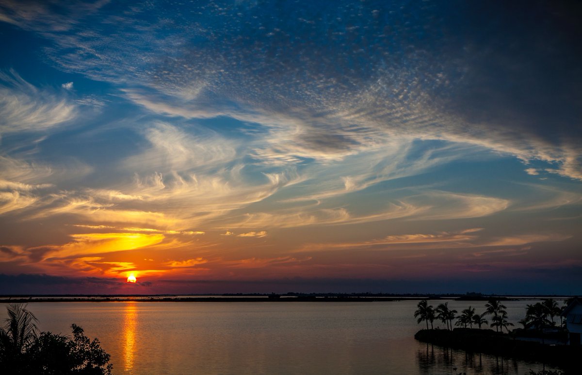 Sunset over Florida's Sugarloaf Key. Photo credit: Leo Roomets