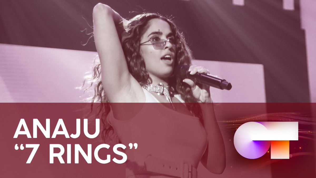 OT_Oficial's tweet photo. 💥 Numerazo el que se ha marcado @SoyAnajuOT2020 cantando "7 RINGS" de @ArianaGrande y que ya podéis recuperar aquí 👉🏻 https://t.co/W6tzvEJpGR #OTGalaFinal https://t.co/4zZhU8moCV