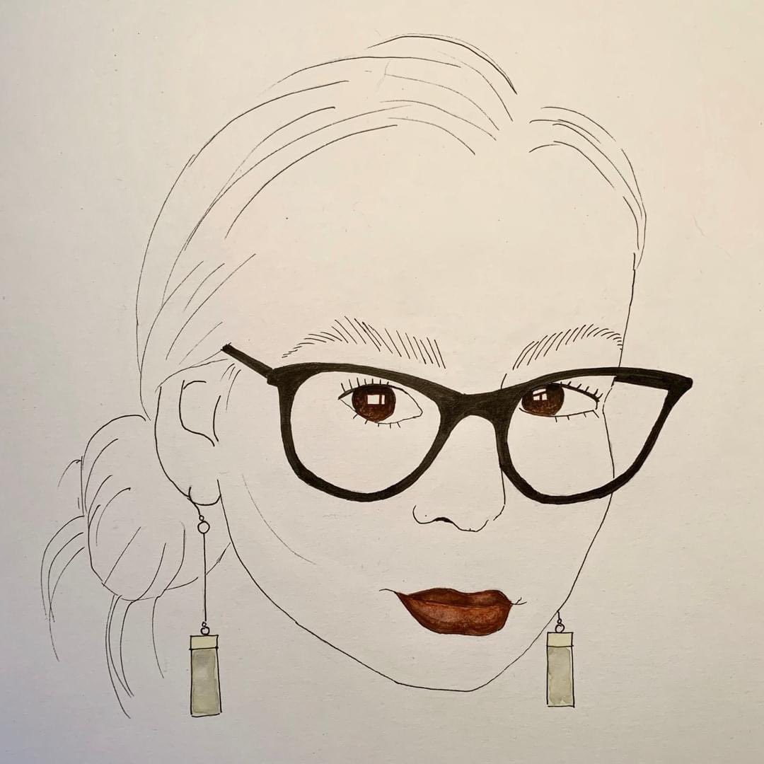 KoonooHan's tweet photo. I adore Hillary Watson’s illustration of myself 🥰
#lastdraft #art #inuit https://t.co/ypOytUefmN