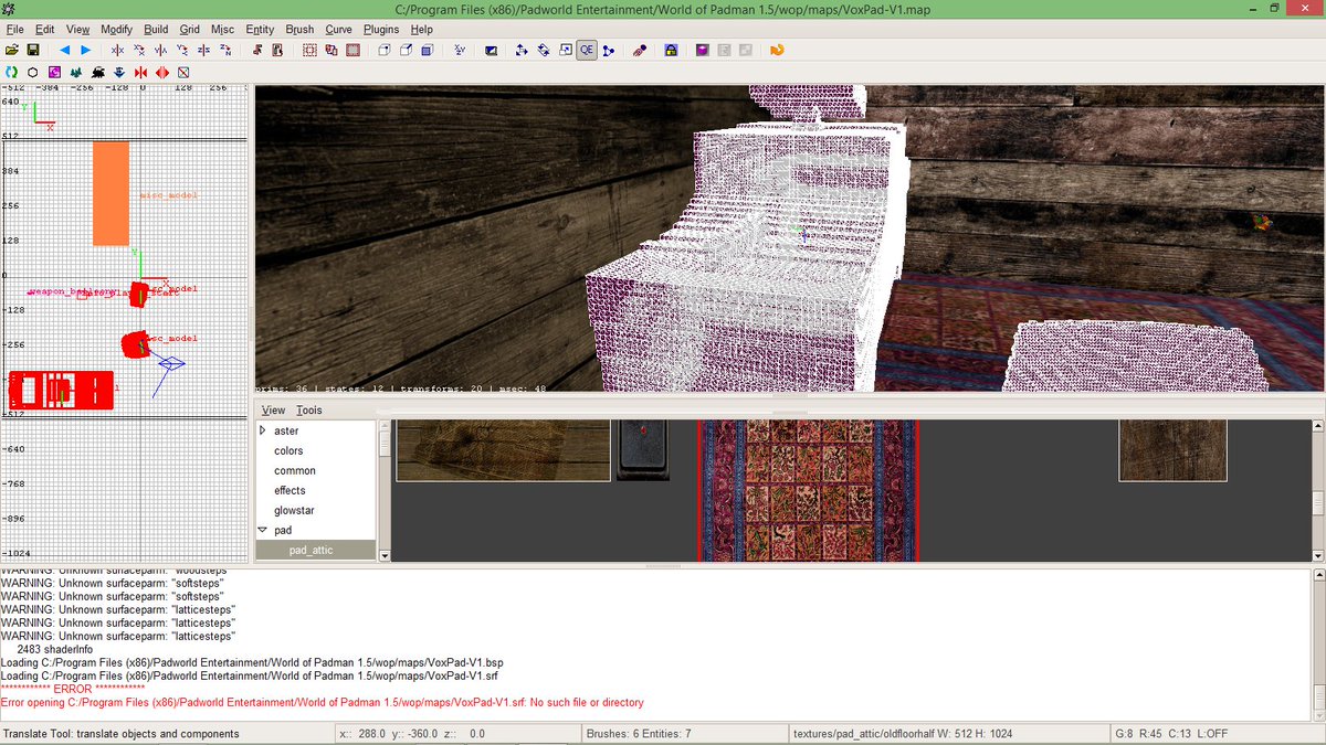 duke_unreal's tweet photo. VoxPad-V1. Voxel of the #BuildEngine(.KVX format) in the #GTKRadiant @World_of_Padman. You can guess, it's definitely didn't work.
#ioQuake3 Limits
#ScreenshotSaturday
by: Padworld Entertainment!
+
Doom full automatic game:
https://t.co/Kwma6l63gk
πΈπ€
https://t.co/0JYuzN9G6g
