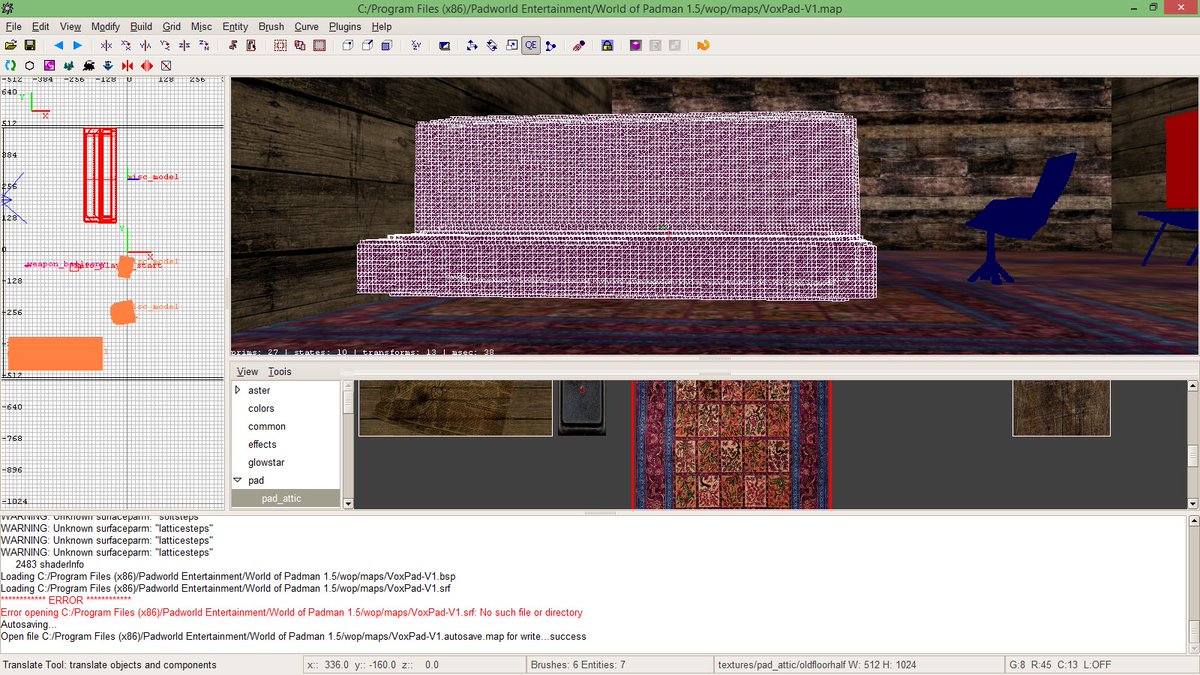 duke_unreal's tweet photo. VoxPad-V1. Voxel of the #BuildEngine(.KVX format) in the #GTKRadiant @World_of_Padman. You can guess, it's definitely didn't work.
#ioQuake3 Limits
#ScreenshotSaturday
by: Padworld Entertainment!
+
Doom full automatic game:
https://t.co/Kwma6l63gk
πΈπ€
https://t.co/0JYuzN9G6g