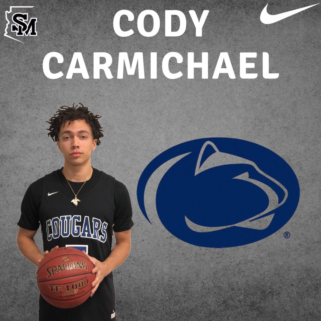 cdiazbball's tweet photo. Congrats to @SMCCMBB G Cody Carmichael on his commitment to @psufayettembb! https://t.co/zdAx0r7rBP