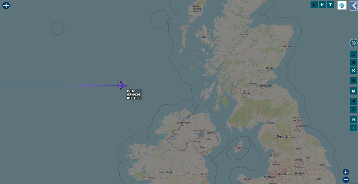 Andy007_SR_A's tweet photo. #USAF 🇺🇸
85-0034 / #AE0225 / #RCH136
KC-10 Extender
Departed McGuire AFB, en-route Middle East for airframe rotation...🤔 https://t.co/bdmVfwXPDl