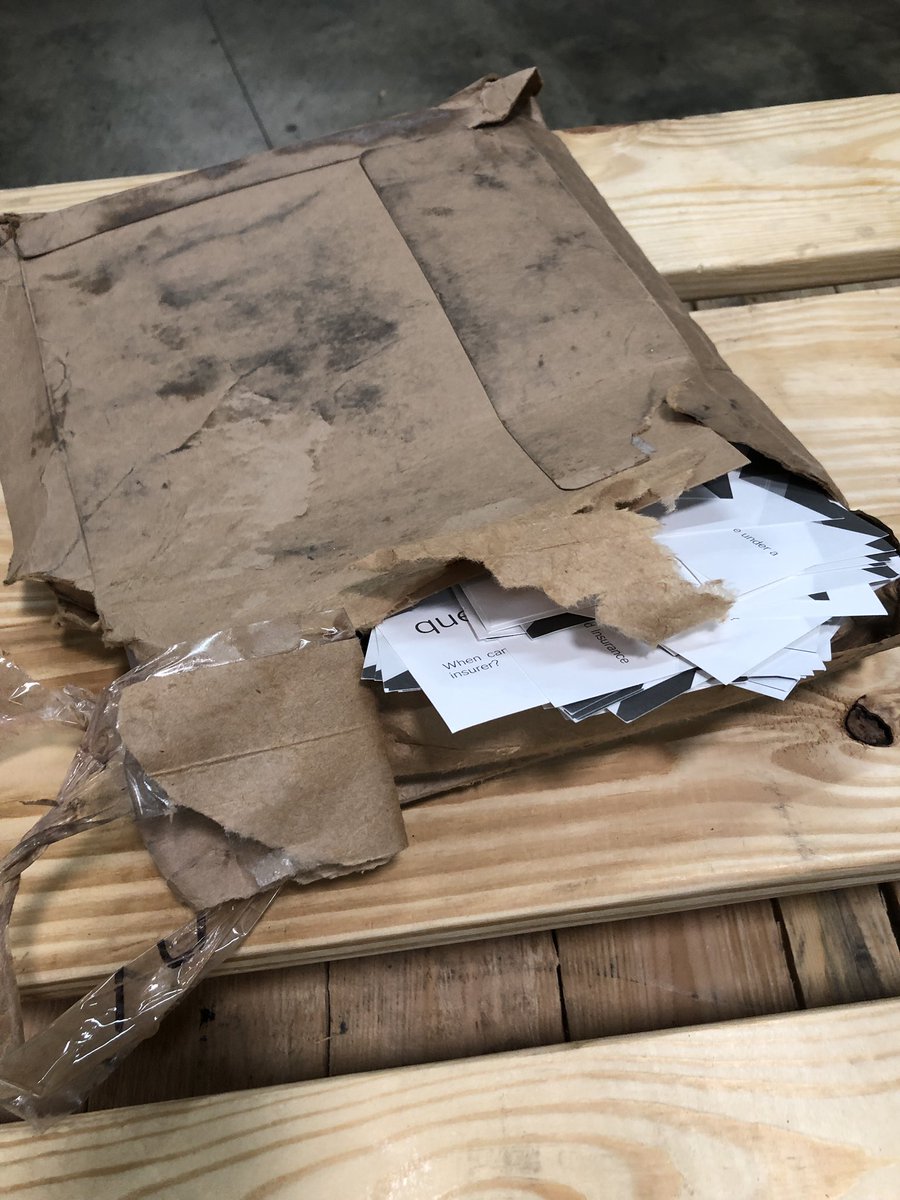 Jackintosh35's tweet photo. #FedEx I think my package was on the plane with Tom Hanks. https://t.co/wmIxJ4Ea5t