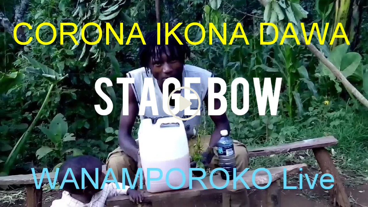 Kintonyfreeman's tweet photo. #VogueChallenge_afrique 
Challenge to get a Corona medicine from I and I #wanamporoko_live,
Corona is not in the people,,
Corona is from the people,,
Who's to win this game??? https://t.co/LDkdqPnxrk