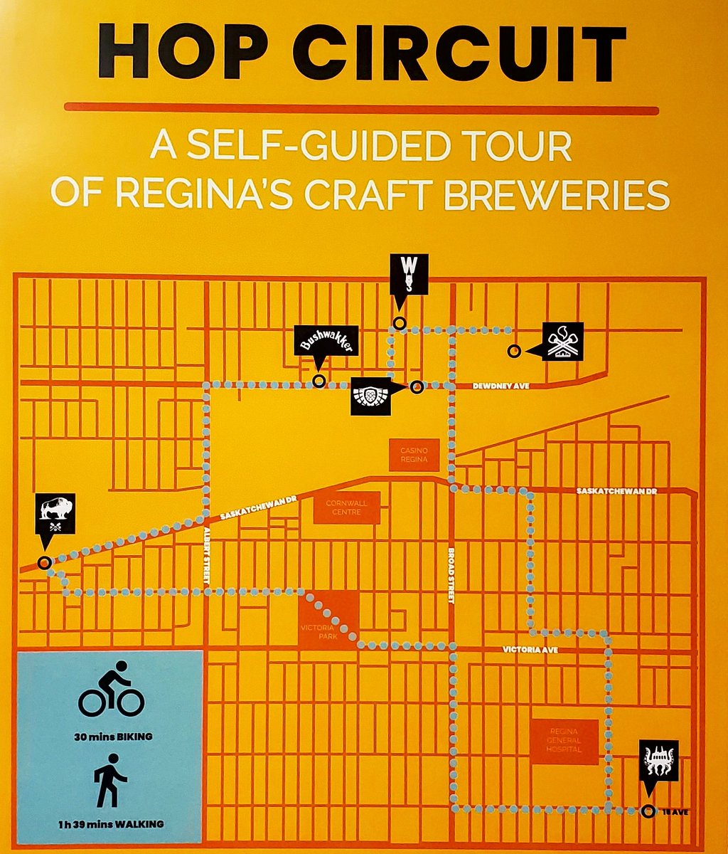 A fun awareness initiative for the craft breweries in Regina. Thanks Mark! #bushwakkerbrewpub #soulofthecity #seeyqr #exploresask #saskcraftbrewers