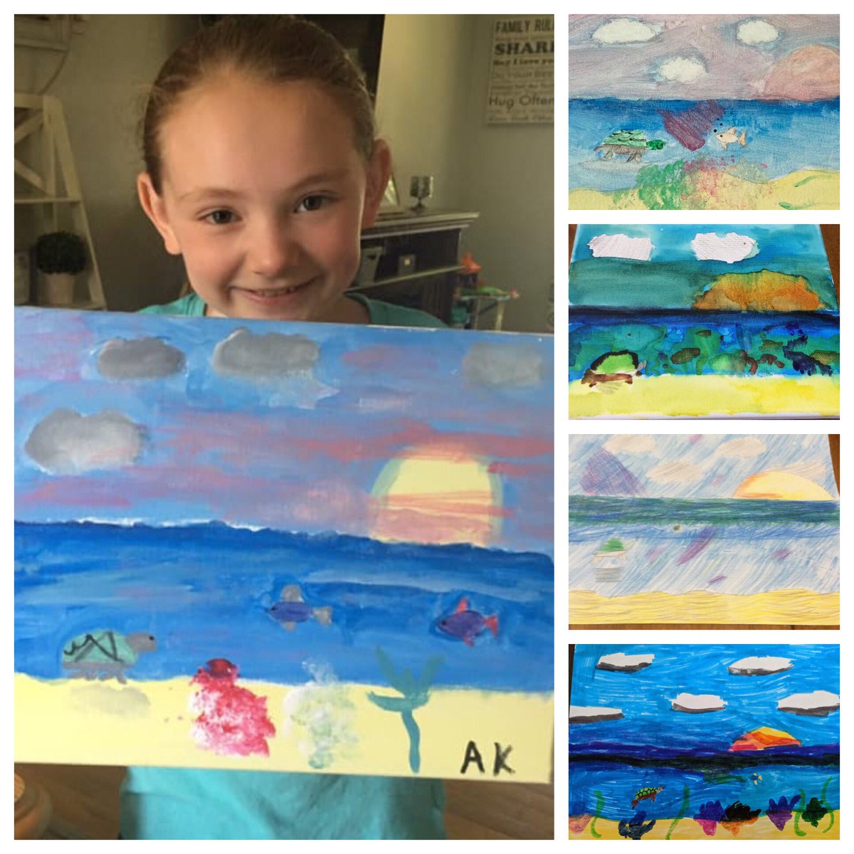 roeyebertart's tweet photo. Virtual art class w/ Capital Blue Health &amp; Wellness today! Thanks to all who drew/painted w/me!! We will be painting/drawing a golf scene for dad next Wed at 10 AM. See link in @capbluecross bio to register or DM me. Thanks @capbluecross! 

#artclass #arteducation #RoeyEbertart https://t.co/nK0u8hIkxg
