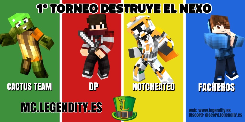 LegendityES's tweet image. ¡Ya tenemos los 4 equipos que se verán las caras este fin de semana en nuestro torneo de Destruye el Nexo!

¡Mucha suerte a todos/as!

Estaremos en directo durante el torneo, así que os invitamos a todos a uniros.