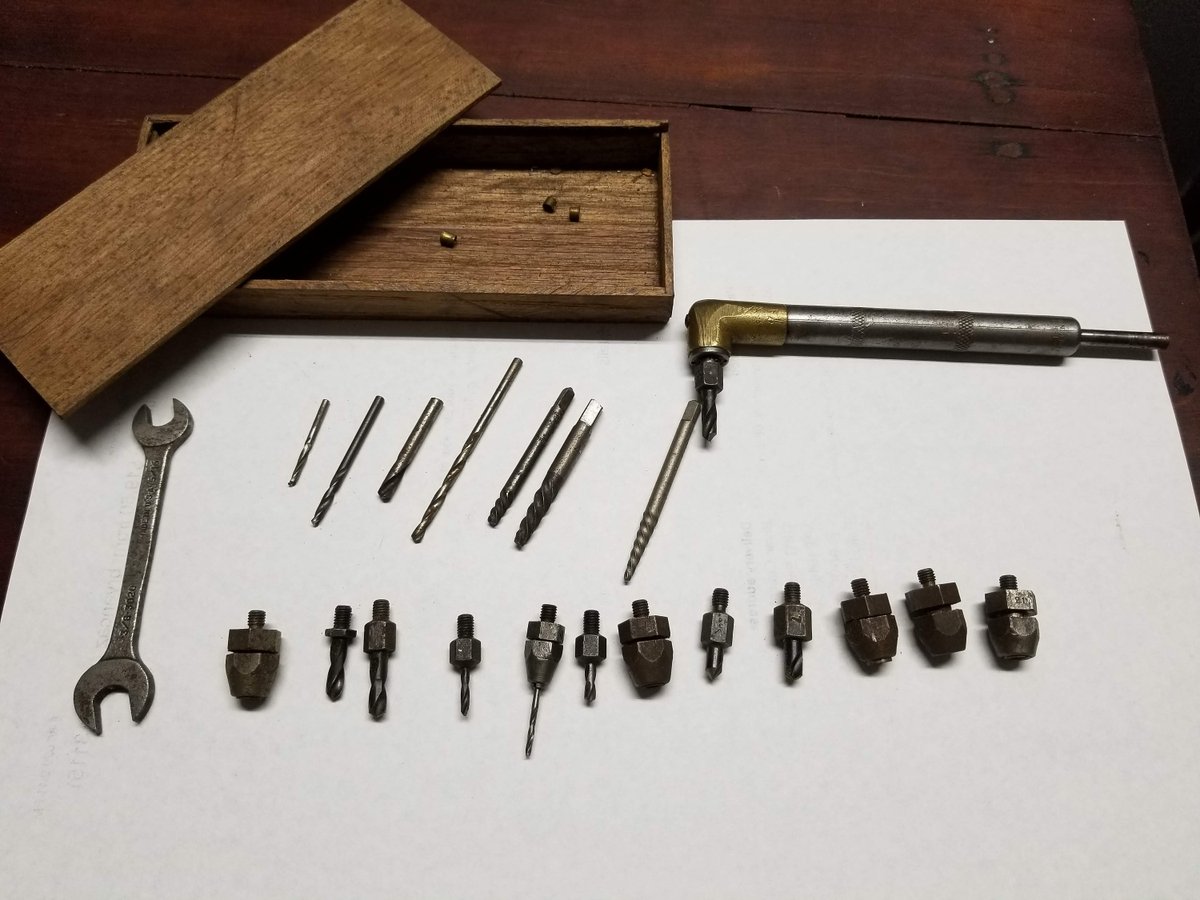 GarthMillett's tweet image. Excited to share the latest addition to my #etsy shop: George A. Terry Buffalo NY No. #1 Right Angle Drill Attachment for Small Spaces. etsy.me/2Uwbu1n #angledrill #vintagedrill #terrytoolco #georgeterry #brass #steel #gloucesterboy