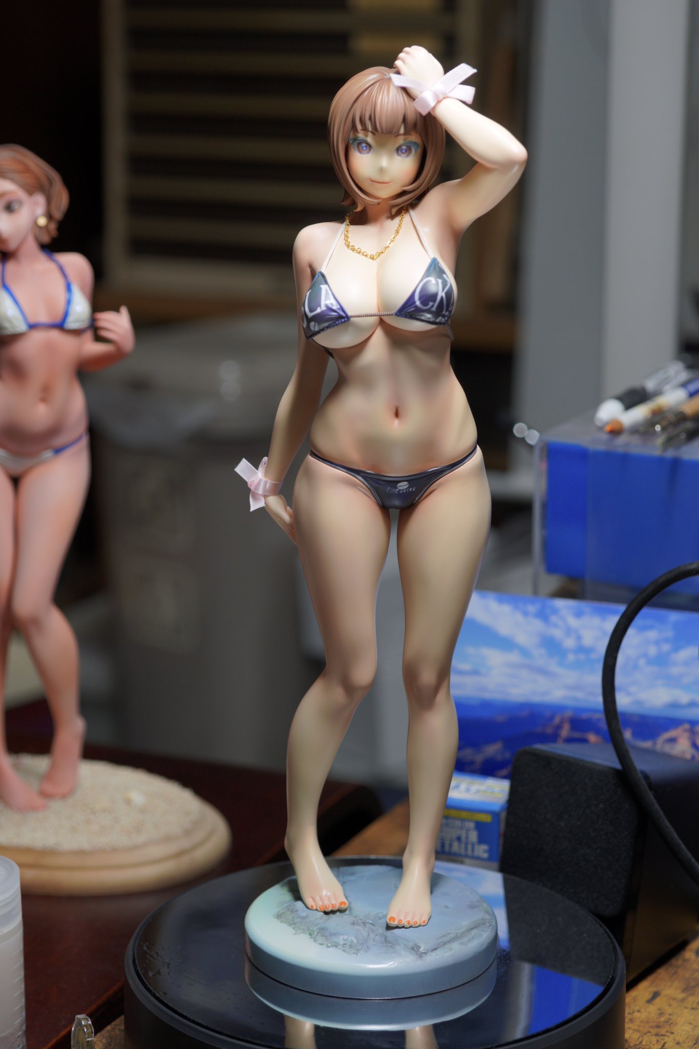 唐詩郎 女主任・岸見栄子 石川ぷりん - フィギュア