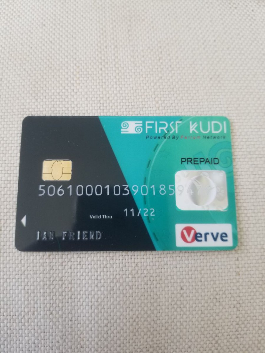 JoeContests's tweet photo. Is #FirstKudi from @FerrumNetwork the killer app for #Africa? The field of crypto #debitcard's has just a handful of players, but is rapidly growing. https://t.co/C63K0wnv8n https://t.co/yoF9CaQJ7V