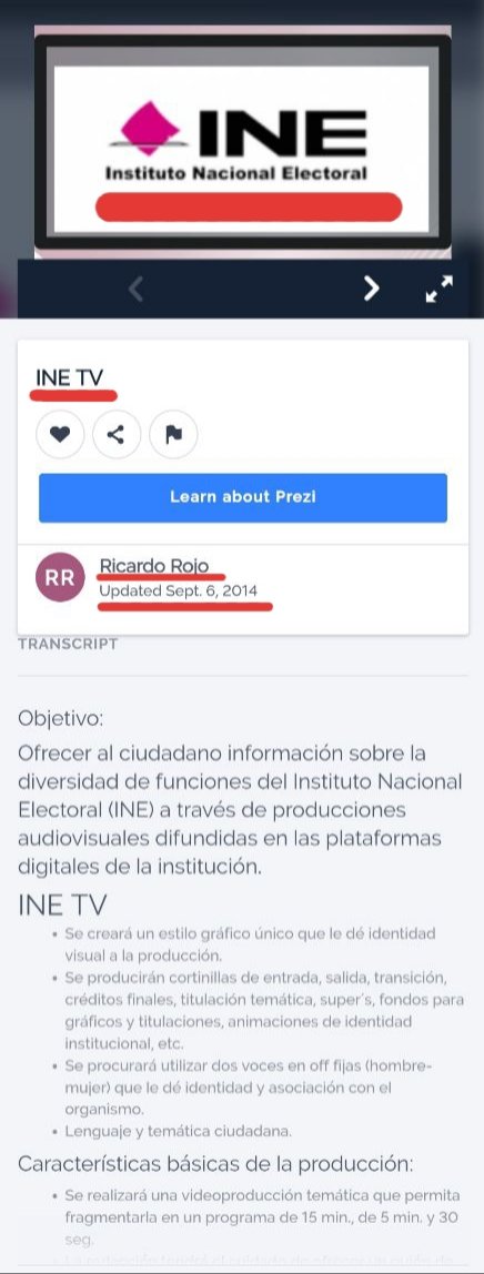 ¿Que tiene que ver todo esto con  @lorenzocordovav y el  @INEMexico? #LesContaré que Ricardo Martín Rojo  @rickrojo y su empresa Expertaria  @Expertaria1 son los video productores del  @INEMexico por su puesto a cargo de  @lorenzocordovav por lo menos desde (2014) @lopezobrador_