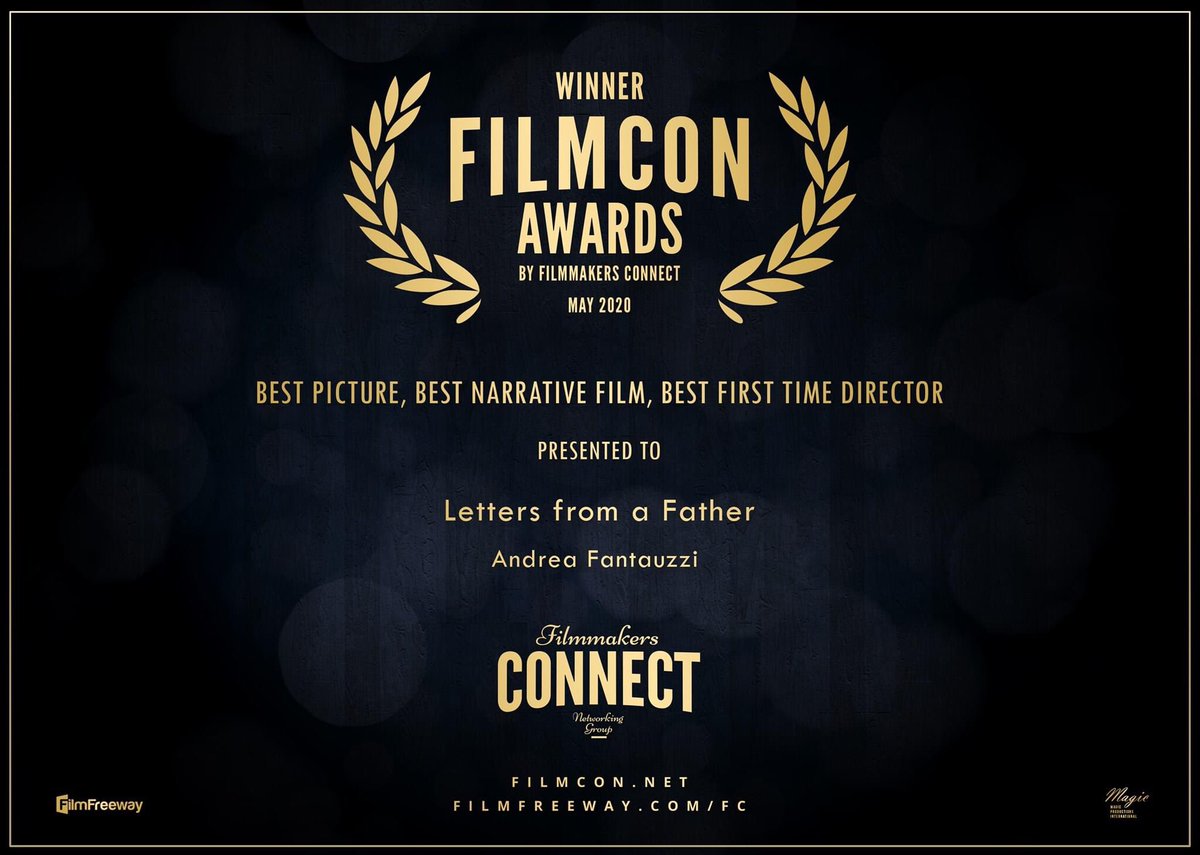 andifantauzzi's tweet photo. I am speechless. I am so humbled to announce that I have just won #BestPicture, #BestNarrativeFilm, and #BestFirstTimeDirector at the #FilmConAwards! https://t.co/BraxhartNk